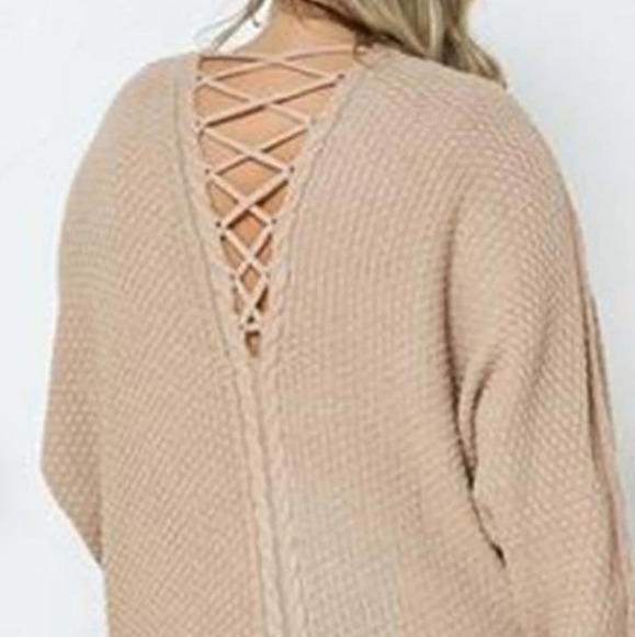 Oversized Chunky Knit Sweater by Cozy Casual - Picture 6 of 7